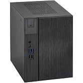 ASRock DeskMeet B760 Series 8L Compact Desktop Barebone Kit, Supports 14th/13th/12th Gen Intel Core LGA1700 CPUs, DDR4, PCIe 4.0 x16, 500W Bronze PSU (No CPU/RAM/Storage Included)