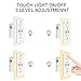 USB Outlet, 15A Duplex Receptacle with Dual USB Ports (5V/4.2A) and Dusk-to-Dawn Sensor Night Light, ETL Certified, 2 Pack
