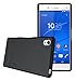 TUDIA Z5 Premium Case, Full-Matte Arch TPU Bumper Protective Case Compatible with Sony Z5 Premium Version (Black)