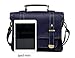 EOSUSI Women's Faux Leather Briefcases Messenger Bag Ladies Handbags, Blue