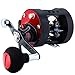Sougayilang Round Baitcasting Fishing Reel with Star Drag Reinforced Metal Body, High Speed Inshore Saltwater, Baitcaster Conventional Fishing Reel, Baitcast Reel-Right Hand