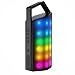 OUCOMI Loud Outdoor Bluetooth Speaker with Dynamic LED Lights
