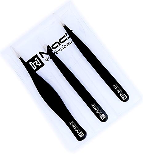Macs Tweezers Set For Eyebrow Plucking Ingrown Hair Best For