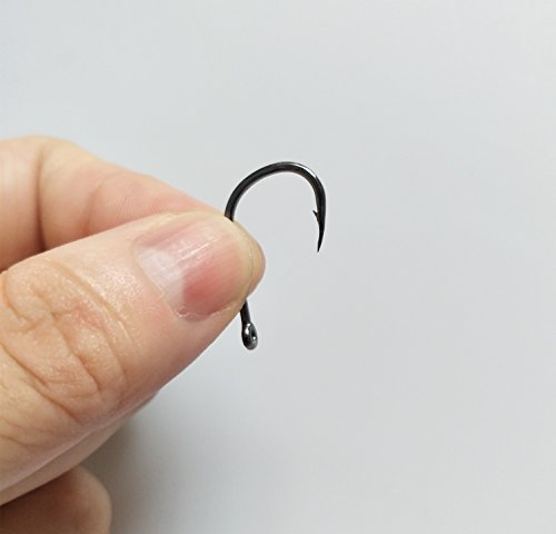 image for ICE SEA Small Size Fishing Hooks Set 10 Sizes 500pcs High Carbon Steel