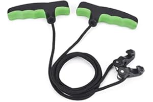 ELONG OUTDOOR Elong Crossbow Cocking Device Double Handle Crossbows Rope Cocker Aid Cocking String Tool for Hunting-Works with All Crossbows