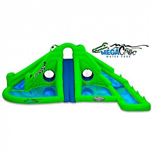 Blast Zone Ultra Croc Huge Inflatable Water Park