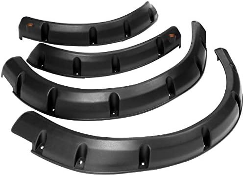 10L0L Golf Cart Front Rear Fender Flares for EZGO RXV 2008-2015, with Metal Hardware, Set of 4 10L0L Golf Cart Front Rear Fender Flares for EZGO RXV 2008-2015, with Metal Hardware, Set of 4
