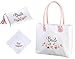 Roy Rose Gifts Lillian Rose Watercolors Bride Floral Tote, Survival Bag, and Hankerchief Bundled Set