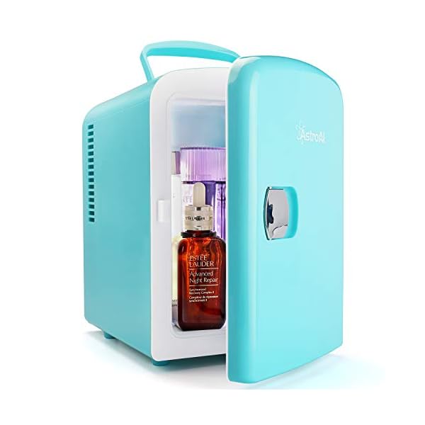 Astro Mini heladera Verde 4Lts Maquillaje Alimentos Medicinas