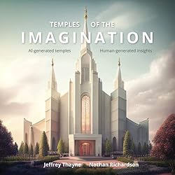 Temples of the Imagination: AI-generated
