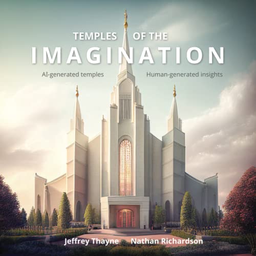 Temples of the Imagination: AI-generated