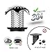 Uxoz Drain Hair Catcher,Stainless Steel Bathtub & Sink Drain Protector for Drain Inner Diameter 1.35-1.75inch, Anti-Rust, Durable Use,