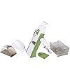 Vegetable-ChoppersONCE-FOR-ALL-Multifunctional-Vegetable-Slicer-with-Stainless-Steel-Blades-Manual-Food-Cutter-for-Chef-and-Household ONCE FOR ALL Mandoline Vegetable Slicer, Manual Kitchen Veg Chopper Stainless Steel Blade for Julienne, Cubes, Fried…