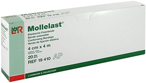 Mollelast 19410 bandage, 4 cm x 4 m (pack of 20)