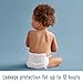Amazon Brand - Mama Bear Best Fit Diapers Size 5, 124 Count, White Print (4 packs of 31) [Packaging May Vary]