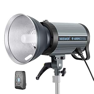Amazon.com : Neewer 400W GN65 Studio Flash Strobe Light