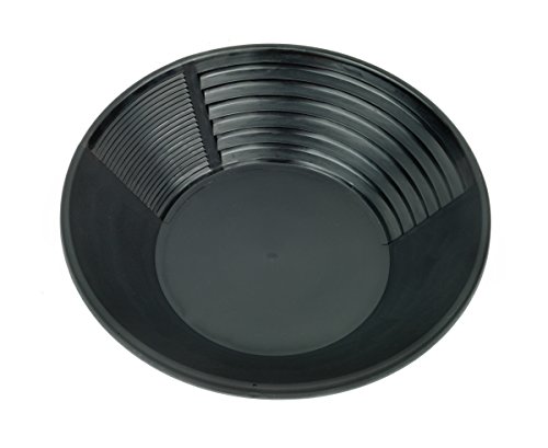 Estwing BP-10 Black Plastic Gold Pan 10-Inch