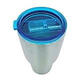 Bestpriceam Spill Proof & Splash Resistant Lid for Yeti Rambler & Tumbler New, 30 oz (Light Blue)