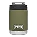 YETI Rambler Vacuum Insulated Stainless Steel Colster（Olive Green）, Olive Green