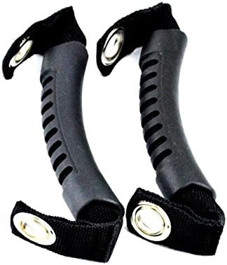 4 X Grab Handles Grip Handle with holes for Jeep Wrangler YJ TJ JK JKU Sports Sahara Freedom Rubicon X &amp; Unlimited X 2/4 Door 1995-2016