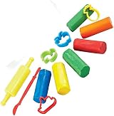 Plasticine The Original Toolz Tool Box with 7 Colors, 5 Cutters, Roller view 3
