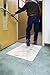 New Pig Construction Sticky Mat - 30 Tacky Mats - Ideal for Contractors, White