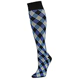 SUTTOS Unisex Men's Women's Knee High Over The Calf Argyle Striped Fashion Long Tube Casual Dress Socks Luxury Gifts