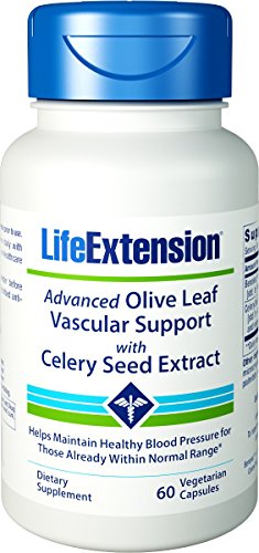 Advanced Olive Leaf Vascular Support with Celery Seed Extract 60 Vegetarian Capsules-Pack-2