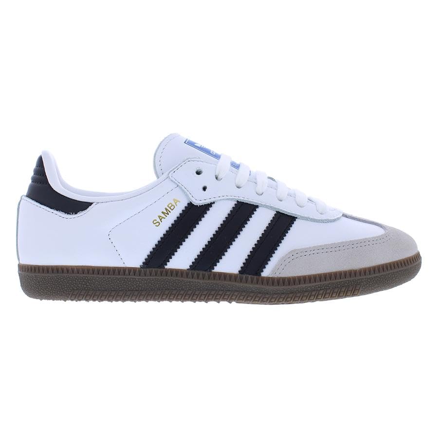 Adidas Samba Og Womens Shoes Size 8.5, Color: Cloud White/Core Black/Clear Granite