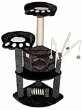 Go Pet Club Cat Tree Condo House, 35W x 24L x 50H, Black