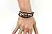 November's Chopin Unique Beads Braided Leather Adjustable Wrap Bracelet