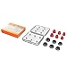 Earphone Tips New Bee 12pcs Premium Replacement Earbud Tips Inner 4.9mm [3-Pair] Silicone Earphone Tips Inner 4.9mm [3-Pair] for Headphones with 5mm-7mm Tip - Red