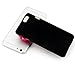 iPhone 6 Plus aCase, iPhone 6 Plus Case - Mavis's Diary 3D Handmade Bling Crystal Hot Pink Flower Sexy Lips Lipstick Colorful Shiny Glitter Sparkly Diamond Rhinestone Sliver Rive