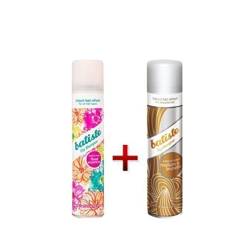Batiste Floral Essences Dry Shampoo 6.73oz And Medium & Brunette Dry Shampoo 6.73oz