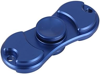 Tri-Spinner Fidget Toy Hand Spinner Aluminum material Premium Hybrid Steel Ball Ceramic Bearing Perfect High Speed 1-2 Min Spins for Kids Adults Killing Time Stress Reducer ADD ADHD And EDC Focus