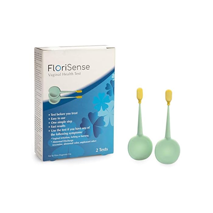 FloriSense Vaginal Health pH Test Kit OTC Vaginal Acidity Test