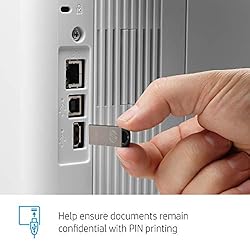 HP LaserJet Pro M501dn Duplex Printer with