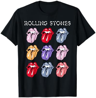 Amazon.com: Official The Rolling Stones Black and Blue T-Shirt