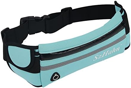 Running Waist Fanny Packs,SzHahn Sports Fanny Waist Pack Belt Bag Bounce Free and Water Resistant for iPhone 6 , 7 Plus ,Samsung Galaxy S8 / S7 And More - Blue