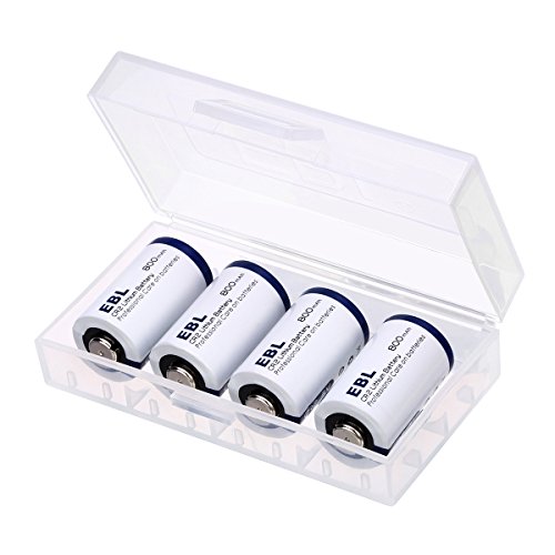 image for EBL CR2 Batteries 3V 800mAh DL-CR2 Lithium Photo Battery with PTC Prot