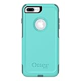 OtterBox COMMUTER SERIES Case for iPhone 7 Plus (ONLY) - Frustration Free Packaging - AQUA MINT WAY (AQUA MINT/MOUNTAIN RANGE GREEN)