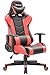 Devoko Ergonomic Gaming Chair Racing Style Adjustable Height High-Back PC Computer Chair with Headrest and Lumbar Support Executive Office Chair (Red) primary