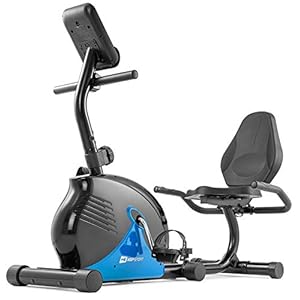 Hop-Sport Magnetic Recumbent Exercise Bike Rapid HS-030L Cardio Trainer With Pulse Measurement, Training Computer & 8 Resistance Levels