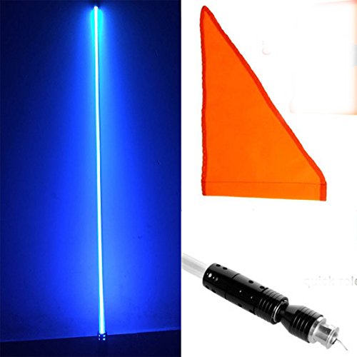 LightBuddy LED Light Whip Fiber Optic Quick Disconnect Off Road ATV