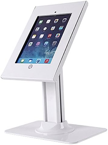 Brateck PAD26-02+03B-W Anti Theft Desk Stand for Apple iPad - White