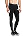 BALEAF Men's Padded Long Bicycle Pants Cycling Compression Tights Black Size XL