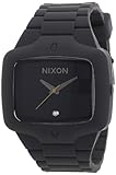 Nixon Men's A139-110 Rubber Analog Black Dial Watch