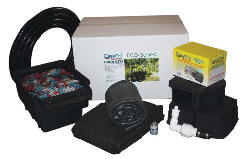 EasyPro EPK66 Eco-Series Complete Pond Kit for 6-Foot x 6-Foot Finished Pond