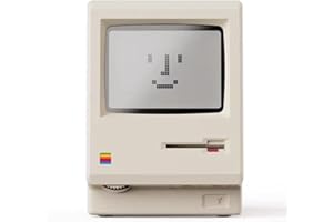 Jalzdieod New Maclock Retro Clock Creativity Alarm Clock Student Specific Wake Up Artifact Desktop Decor Computer Keyboard