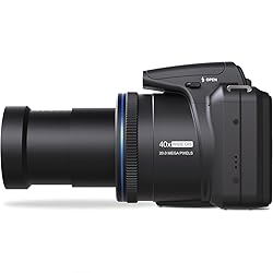 Minolta MN40Z-BK 20 MP / 1080P FHD Bridge Camera